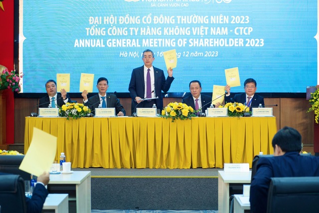 Vietnam Airlines tổ chức thành công Đại hội đồng cổ đông năm 2023 - Ảnh 4.