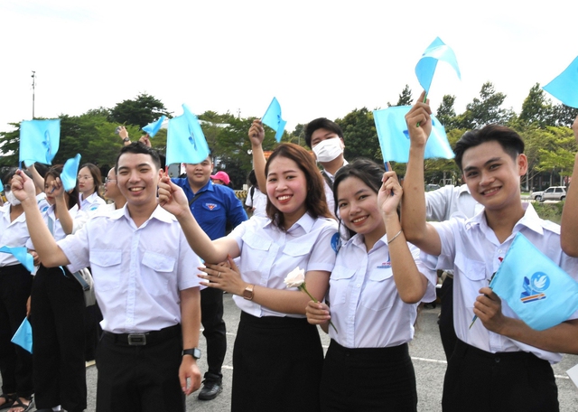 Nhiều sinh viên đặt kỳ vọng vào Đại hội đại biểu toàn quốc Hội Sinh viên VN lần thứ XI  ảnh: C.T.V