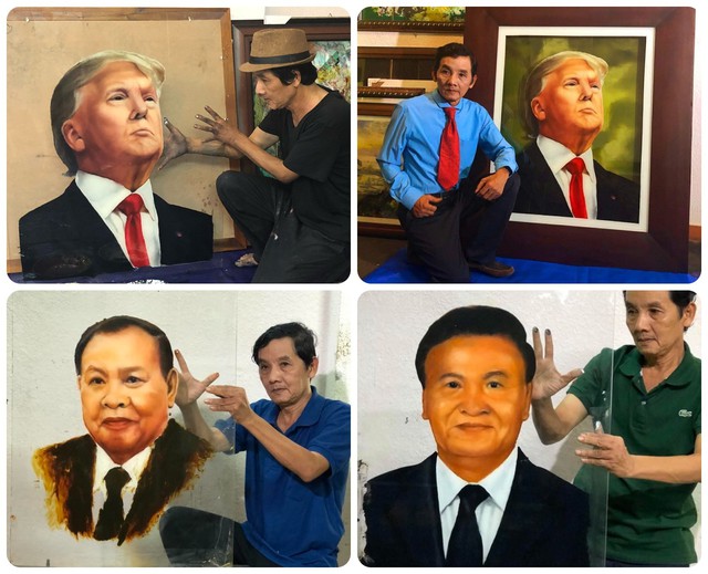Chủ tịch Liên minh kỷ lục thế giới trao kỷ lục đến họa sĩ Đoàn Việt Tiến - Ảnh 3.