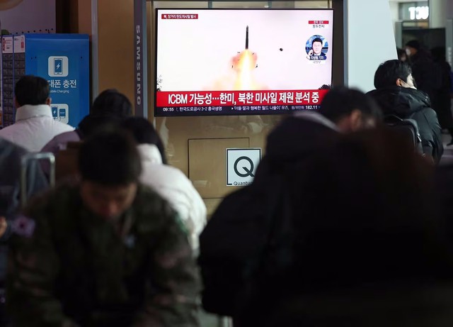 Triều Tiên tiếp tục phóng tên lửa, đáp trả động thái của Mỹ ở Hàn Quốc - Ảnh 1.