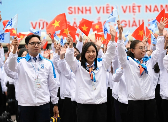 Khai mạc Đại hội đại biểu toàn quốc Hội Sinh viên Việt Nam khóa XI - Ảnh 2.
