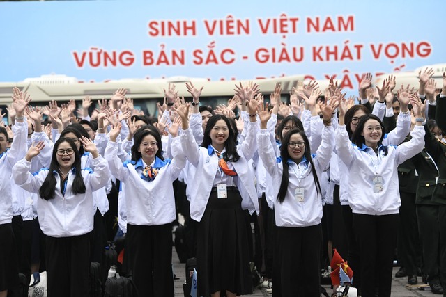Khai mạc Đại hội đại biểu toàn quốc Hội Sinh viên Việt Nam khóa XI - Ảnh 3.