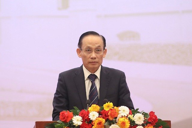 Tổng Bí thư Nguyễn Phú Trọng đến dự khai mạc Hội nghị Ngoại giao lần thứ 32 - Ảnh 6.