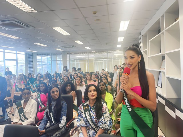 Thí sinh Miss Earth 2023 tham quan Công ty VWS - Ảnh 4.