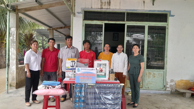Chương trình Địa chỉ an toàn cộng đồng xã Ninh Tân - Ảnh: CT