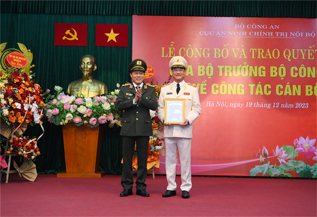 Giám đốc Công an tỉnh Nghệ An được điều động làm Cục trưởng A03 - Ảnh 1.