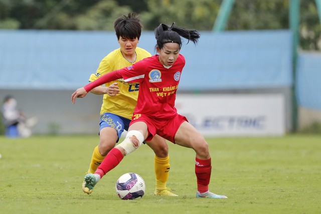 Giải bóng đá nữ VĐQG: CLB Than Khoáng sản Việt Nam rơi chiến thắng đáng tiếc - Ảnh 1.