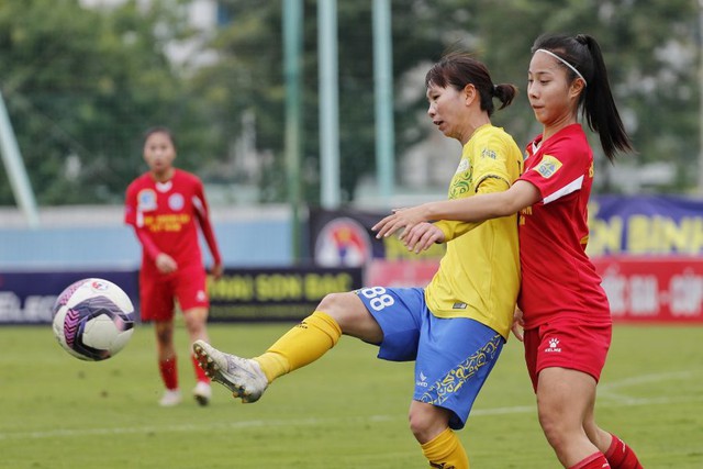 Giải bóng đá nữ VĐQG: CLB Than Khoáng sản Việt Nam rơi chiến thắng đáng tiếc - Ảnh 2.