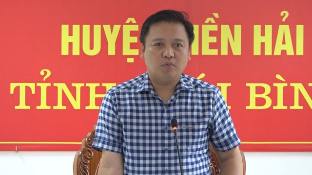 Ông Phạm Ngọc Kế, Chủ tịch UBND H.Tiền Hải