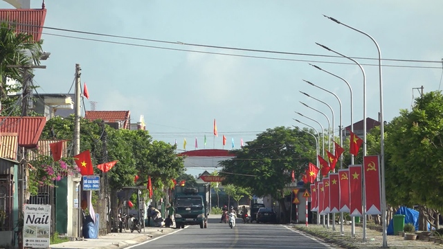 Con đường phát triển nông thôn mới H.Tiền Hải