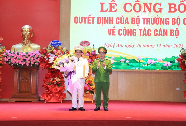 Đại tá Bùi Quang Thanh giữ chức Giám đốc Công an Nghệ An - Ảnh 1.