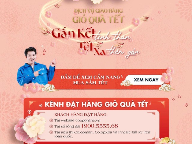 Saigon Co.op đưa tết Việt lên online - Ảnh 2.