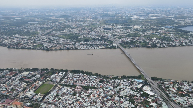 Cầu Hóa An trung tâm TP Biên Hòa qua sông Đồng Nai