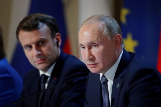 Tổng thống Pháp Emmanuel Macron nêu điều kiện mời Tổng thống Putin đến dự lễ - Ảnh 1.