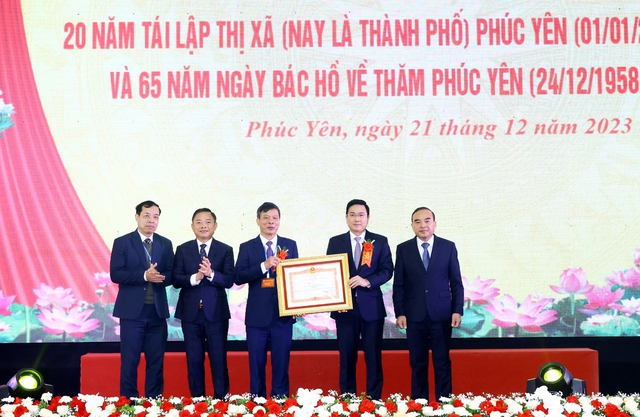 Du lịch, dịch vụ sẽ là ngành kinh tế mũi nhọn ở TP.Phúc Yên- Ảnh 1.