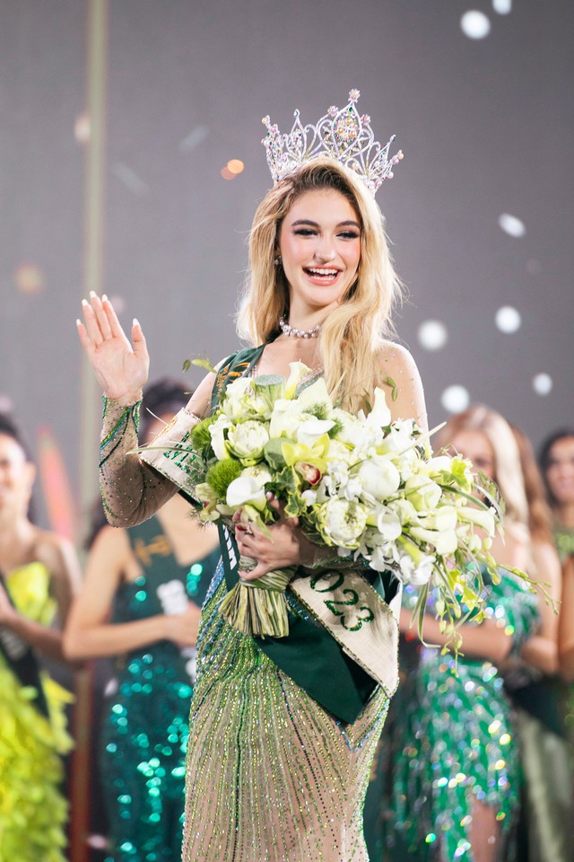 Người đẹp Albania đăng quang Hoa hậu Trái đất 2023- Ảnh 1.