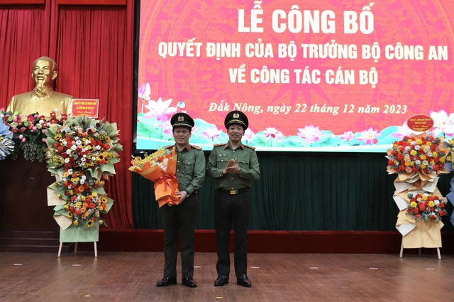 Phó giám đốc Công an tỉnh Hà Tĩnh làm Giám đốc Công an tỉnh Đắk Nông- Ảnh 2.