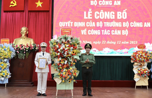 Phó giám đốc Công an tỉnh Hà Tĩnh làm Giám đốc Công an tỉnh Đắk Nông- Ảnh 1.