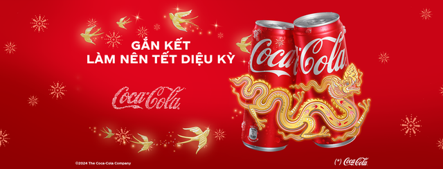 Khoác áo mới đón Tết, Coca-Cola gửi hàng trăm câu chúc đến người Việt- Ảnh 1.