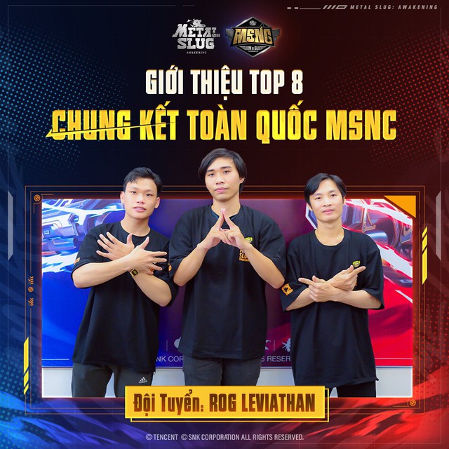 Metal Slug National Championship: Hé lộ 8 đội tuyển tranh tài tại Chung kết toàn quốc- Ảnh 4. Metal Slug National Championship: Hé lộ 8 đội tuyển tranh tài tại Chung kết toàn quốc- Ảnh 4.