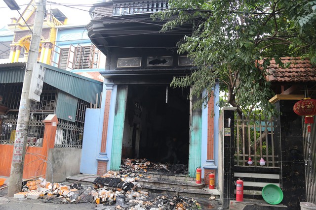Cháy nhà ở Vĩnh Phúc, 3 mẹ con thiệt mạng- Ảnh 2.