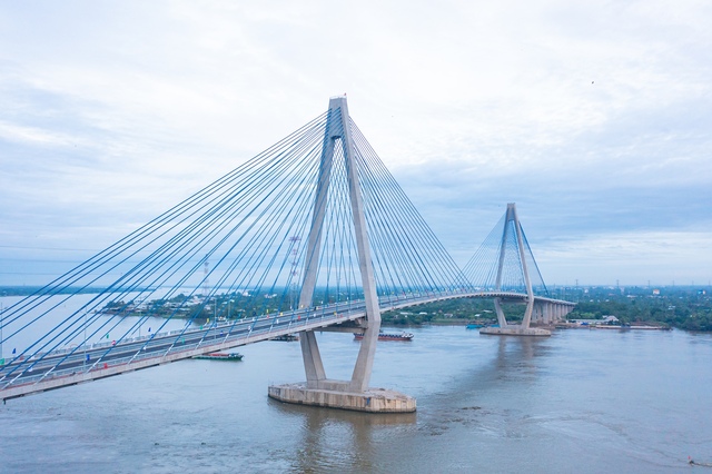 Khánh thành cầu Mỹ Thuận 2, cầu dây văng đầu tiên do kỹ sư Việt Nam thiết kế- Ảnh 3.