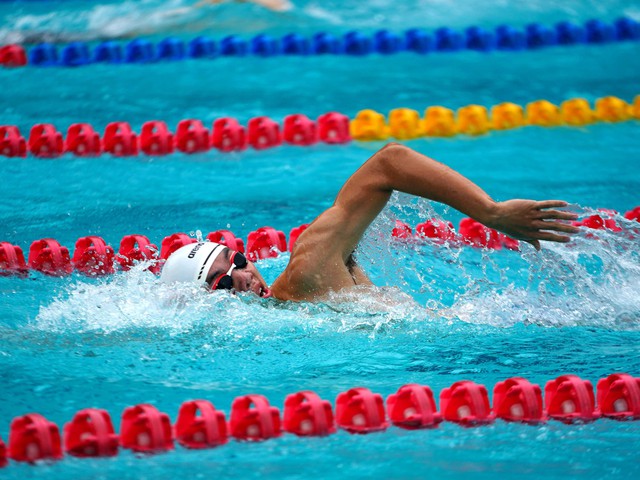 Săn vé Olympic Paris, dàn 'hot boy' đội tuyển bơi Việt Nam phải đón Tết xa nhà- Ảnh 1.