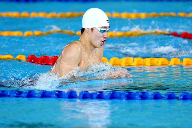 Săn vé Olympic Paris, dàn 'hot boy' đội tuyển bơi Việt Nam phải đón Tết xa nhà- Ảnh 3.