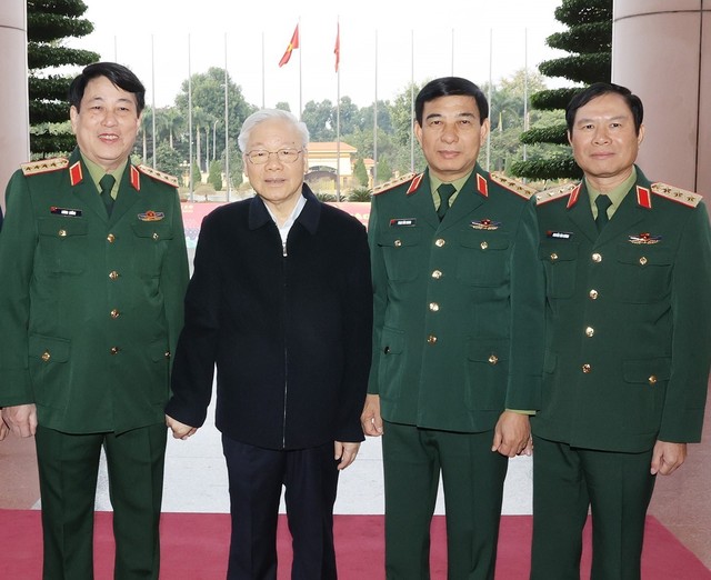 Tổng Bí thư Nguyễn Phú Trọng chủ trì Hội nghị Quân ủy T.Ư lần thứ 8- Ảnh 3.