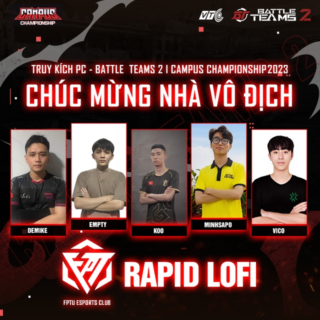 Gặp gỡ đội trưởng team Vô địch Campus Championship 2023 của Truy Kích PC- Ảnh 4. Gặp gỡ đội trưởng team Vô địch Campus Championship 2023 của Truy Kích PC- Ảnh 4.