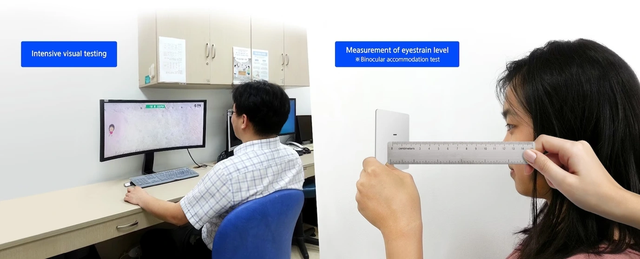Theo nghiên cứu của Bệnh viện Đại học Seoul, màn hình cong mang tới trải nghiệm thoải mái hơn cho mắt
