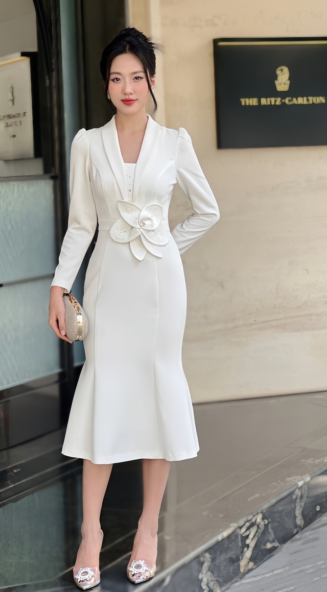 Theo đuổi style trong trẻo, nàng hãy ưu tiên trang phục  tone màu trắng 'nữ hoàng'- Ảnh 8.