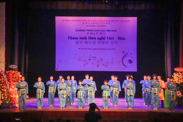Giao lưu văn hóa kỷ niệm 31 năm quan hệ ngoại giao Việt Nam - Hàn Quốc- Ảnh 6.