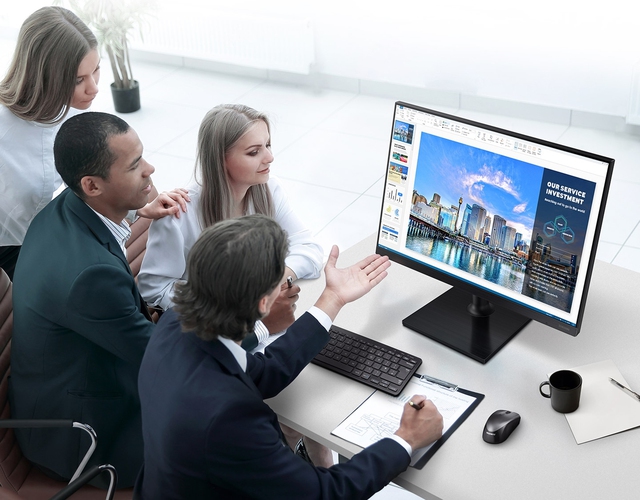 Chú trọng sức khỏe thị lực với những dòng màn hình giá tầm trung từ Samsung- Ảnh 1. Chú trọng sức khỏe thị lực với những dòng màn hình giá tầm trung từ Samsung- Ảnh 1.