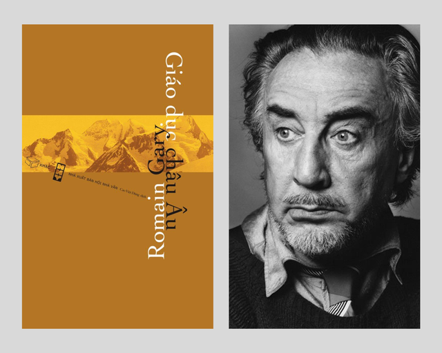 Tiểu thuyết 'Giáo dục châu Âu' của nhà văn Romain Gary. Ảnh NXB và The New York Times Tiểu thuyết 'Giáo dục châu Âu' của nhà văn Romain Gary. Ảnh NXB và The New York Times