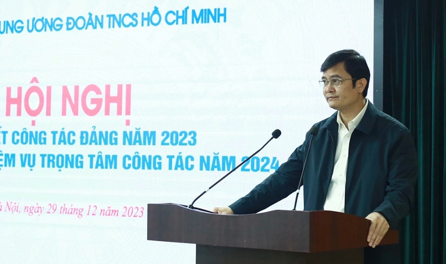 Anh Bùi Quang Huy: 'Cần nâng cao công tác bảo vệ nền tảng tư tưởng của Đảng'- Ảnh 1.