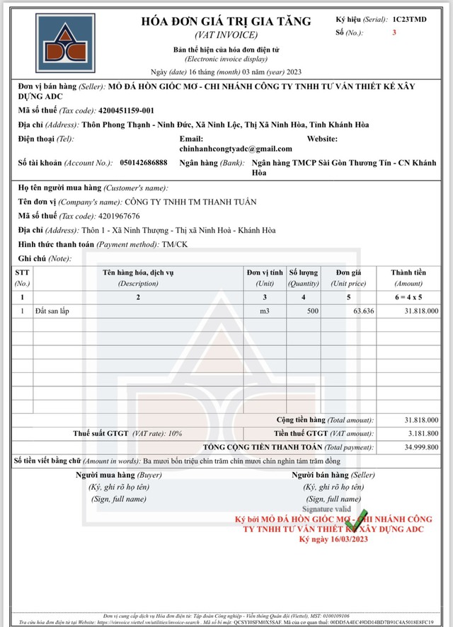 Dự án nhà máy nước 400 tỉ đồng dính 'đất lậu' ở Khánh Hòa: Dấu hiệu hóa đơn 'khống'?- Ảnh 2.