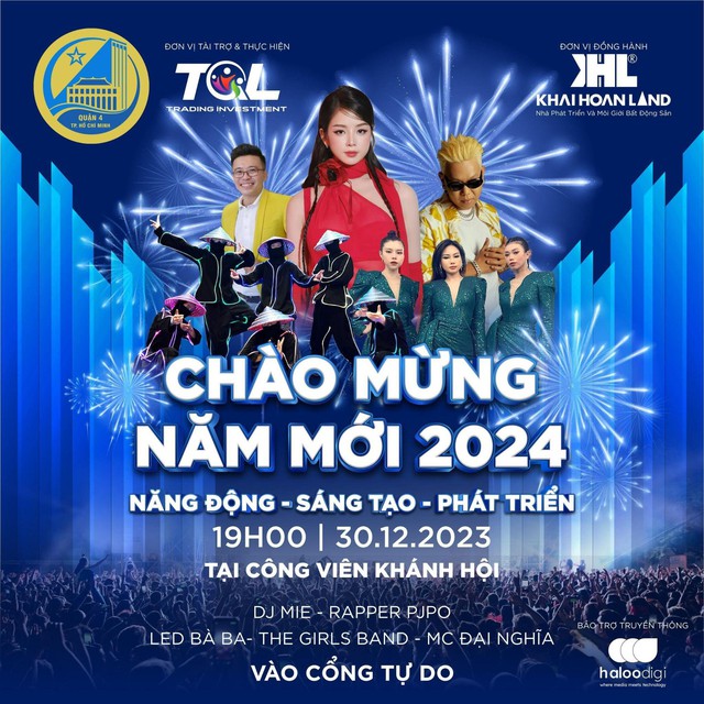 D4 Countdown Party: Đại tiệc âm nhạc chào mừng năm mới 2024- Ảnh 1. D4 Countdown Party: Đại tiệc âm nhạc chào mừng năm mới 2024- Ảnh 1.