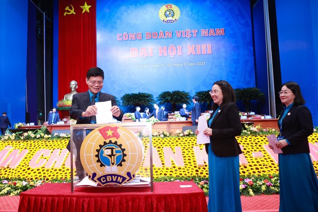 168 người trúng cử Ban chấp hành Tổng liên đoàn Lao động Việt Nam khóa XIII    - Ảnh 1.
