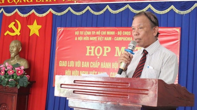 Giao lưu Hội hữu nghị Việt Nam - Campuchia tại huyện biên giới Lộc Ninh - Ảnh 3.