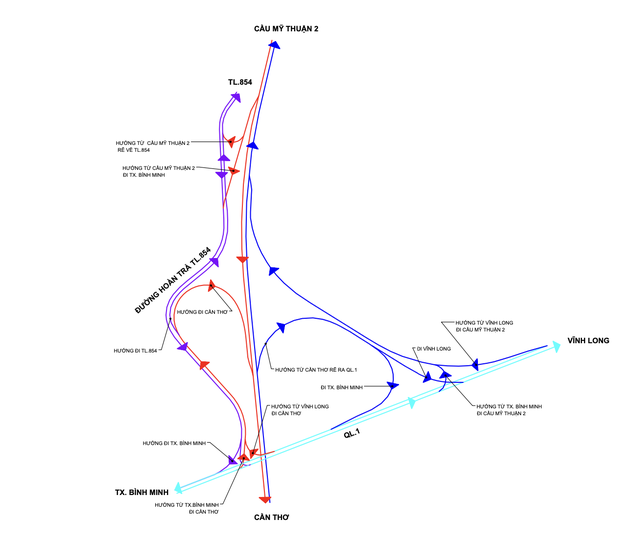 Thông xe 2 chiều cao tốc Mỹ Thuận - Cần Thơ - Ảnh 2.