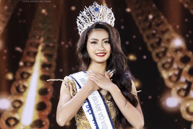 Nhan sắc đời thường của tân Hoa hậu Hoàn vũ Việt Nam- Ảnh 1.