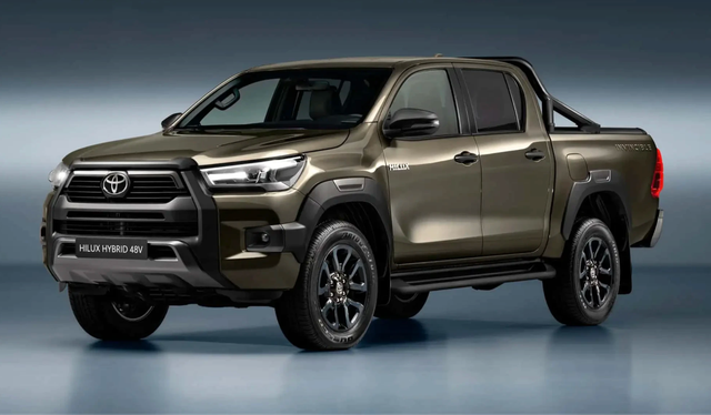 Xe bán tải Toyota Hilux 2024 sẽ có phiên bản hybrid - Ảnh 1.