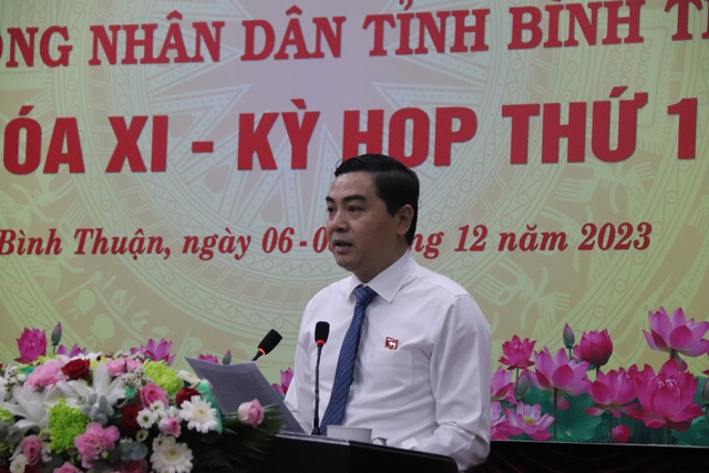 Kỳ họp thứ 19 HĐND tỉnh Bình Thuận: 'Có lời hứa 30 năm chưa được thực hiện' - Ảnh 1.