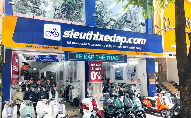 Siêu Thị Xe Đạp cung cấp hàng trăm mẫu xe đạp, xe điện chính hãng giá tốt 