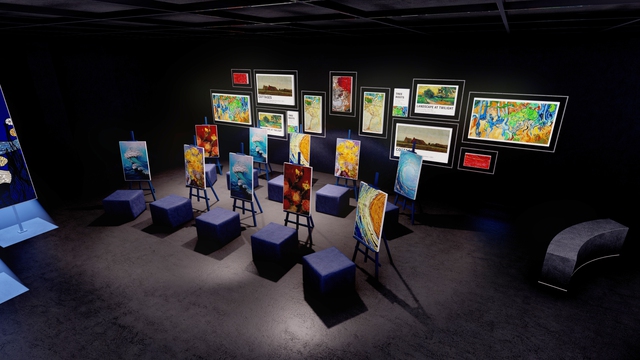  Triển lãm nghệ thuật tương tác đa giác quan Van Gogh đầu tiên tại Việt Nam  - Ảnh 5.