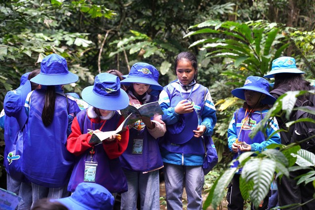 'Lớp học trong rừng' tại Vườn quốc gia Cúc Phương - Ảnh 1.