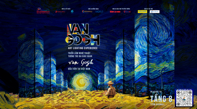  Triển lãm nghệ thuật tương tác đa giác quan Van Gogh đầu tiên tại Việt Nam  - Ảnh 1.