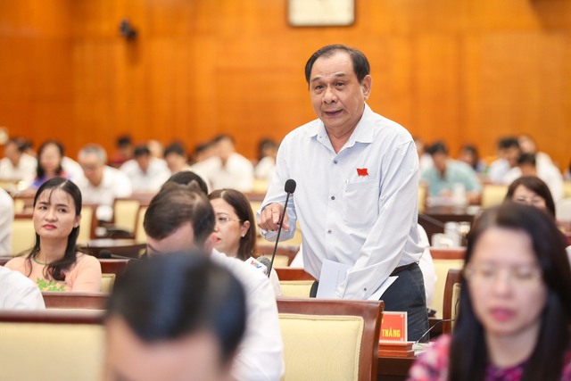 Chủ tịch Phan Văn Mãi trả lời chất vấn - Ảnh 10.