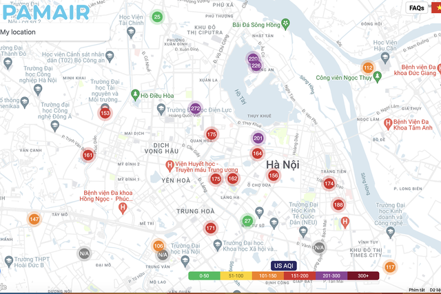 Hà Nội đứng đầu thế giới về ô nhiễm không khí trong sáng nay - Ảnh 2.